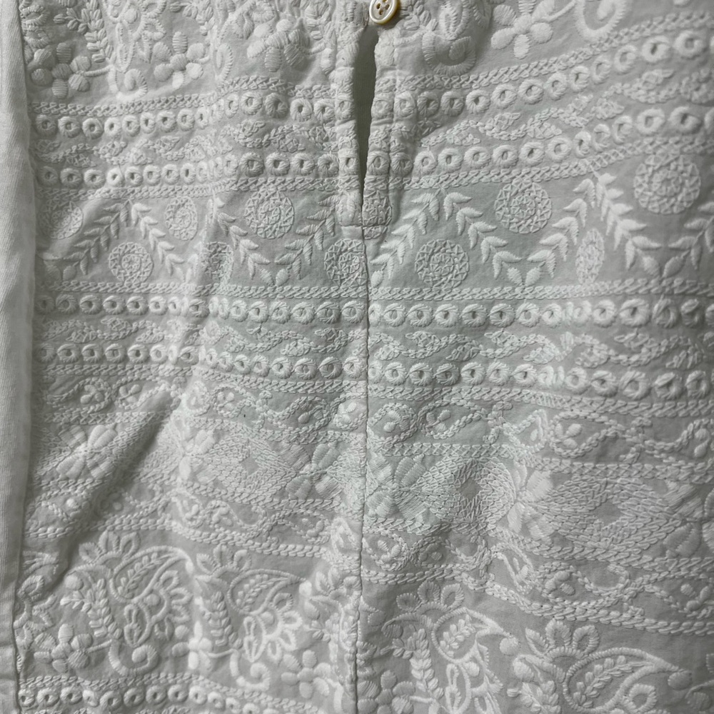 Jill White Sleeveless Textured Top – Women’s XL - Picture 5 of 7